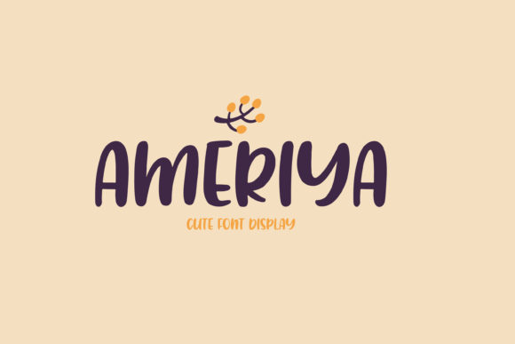 Ameriya Display Font: Elevate Your Handmade Brand Identity