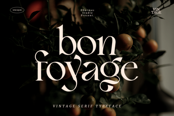 Bon Foyage: Elevating Handmade Labels and Printables with Serif Elegance