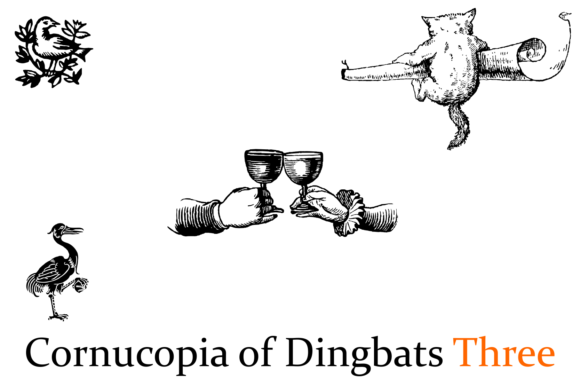 Cornucopia of Dingbats Three: A Creative Typeface for Brand Identity