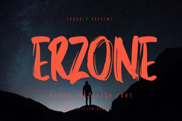 Erzone Typeface: A Real-World Branding Test for Modern Identity Design