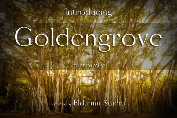 Goldengrove Typeface: Elevating Handmade Brand Aesthetics