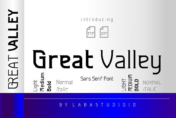 Great Valley: A Serif Font for Cohesive Small Business Branding