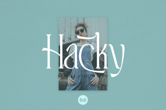 Hacky Light: A Delicate Serif for Modern Brand Identity