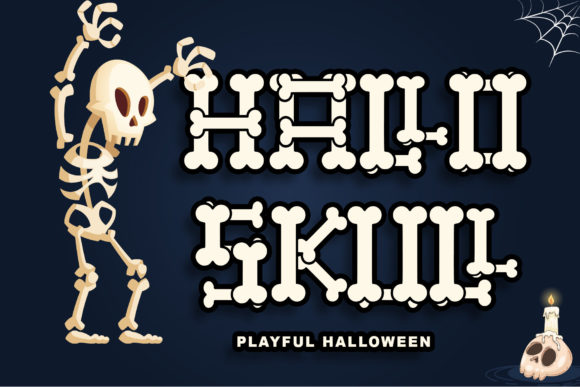 Hallo Skull: The Spooky Typeface for Scroll-Stopping Halloween Marketing