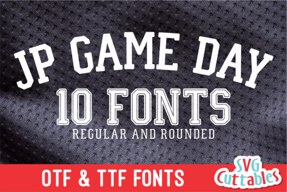 JP Game Day Typeface: A Sporty Serif for Bold Digital Branding