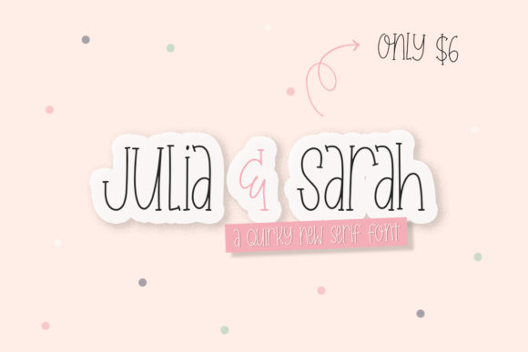 Julia Sarah: A Quirky Serif for Modern Web Layouts
