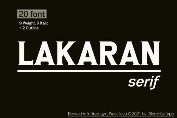 Lakaran: The Serif Typeface That Elevates Campaign Clarity