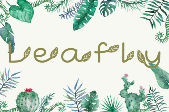 Leafly Minimal Style: The Handwritten Font for Scroll-Stopping Campaigns