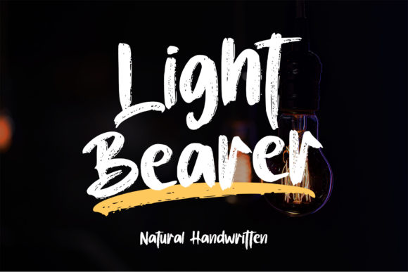 Light Bearer: A Handwritten Typeface for Modern Web Design