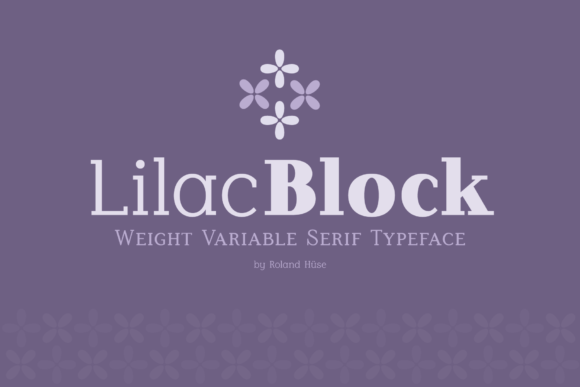 Lilac Block: A Refined Serif for Modern Editorial Design