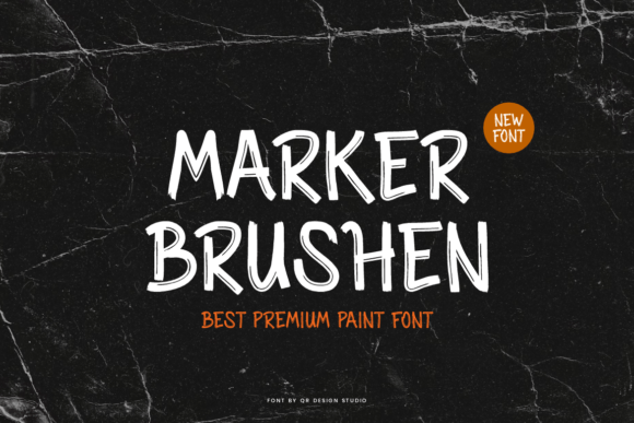Marker Brushen: The Friendly Typeface for Authentic Brand Identity
