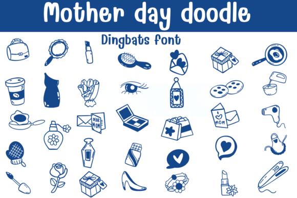 Mother Day Doodle: The Creative Font for Heartfelt Branding