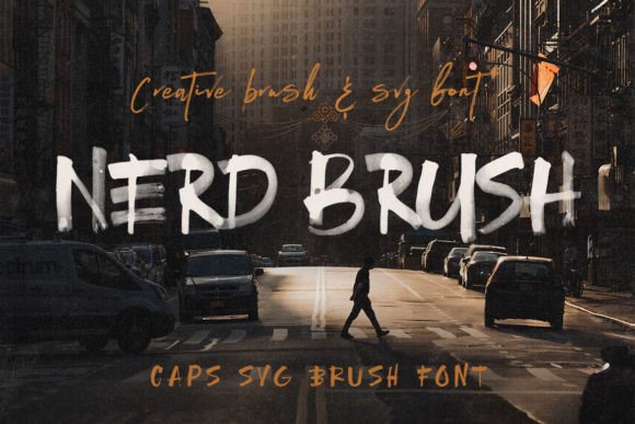Nerdbrush: The Bold Typeface That Elevates Your Brand Identity