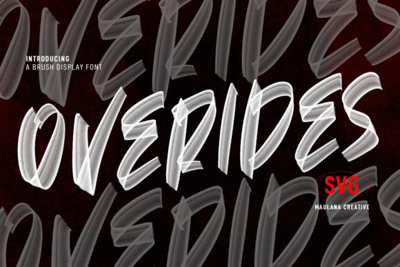 Overides Font Review: Street Art Personality for Bold Brand Identity
