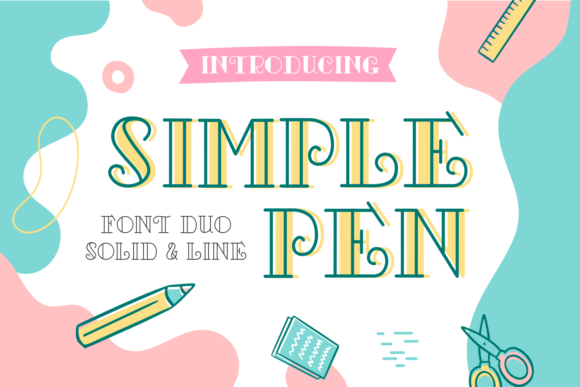 Simple Pen: A Quirky Serif Typeface for Editorial Design
