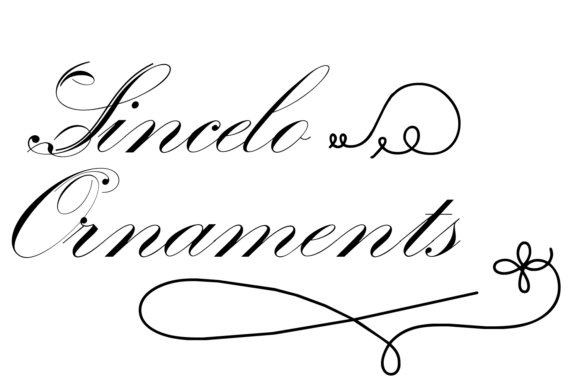 Sincelo Ornaments: A Practical Typeface Test for Modern Digital Brands