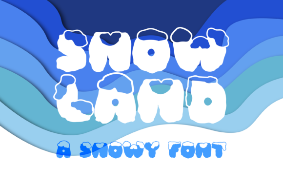 Snow Land Typeface: Elevating Editorial Design with Whimsical Typography