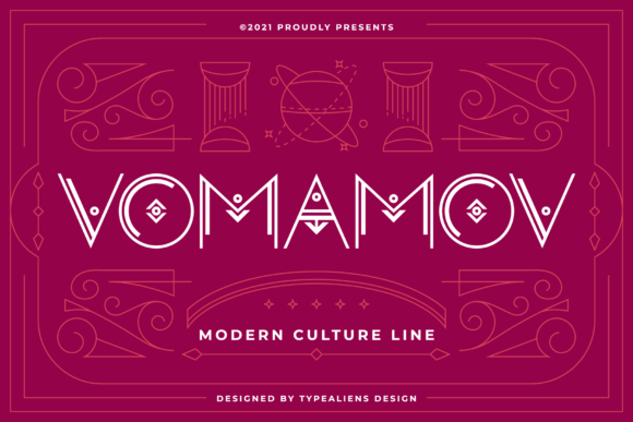 Vomamov: The Decorative Typeface That Brings Life to Your Brand